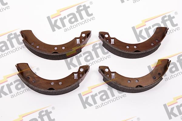 KRAFT AUTOMOTIVE 6026300 - Комплект тормозных колодок, барабанные autospares.lv