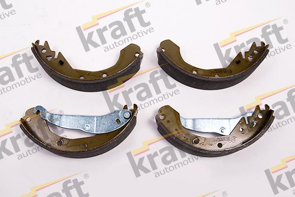 KRAFT AUTOMOTIVE 6021550 - Комплект тормозных колодок, барабанные autospares.lv