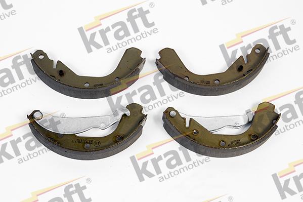 KRAFT AUTOMOTIVE 6021510 - Комплект тормозных колодок, барабанные autospares.lv