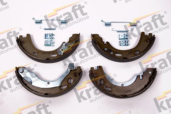 KRAFT AUTOMOTIVE 6028605 - Комплект тормозов, ручник, парковка autospares.lv