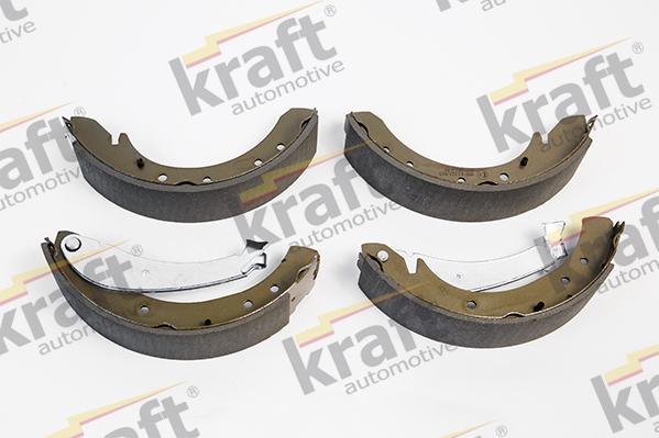 KRAFT AUTOMOTIVE 6023450 - Комплект тормозных колодок, барабанные autospares.lv