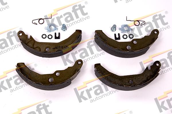 KRAFT AUTOMOTIVE 6022020 - Комплект тормозных колодок, барабанные autospares.lv