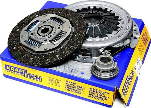 KRAFTTECH W12215F - Комплект сцепления autospares.lv