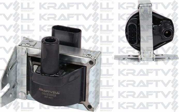 KRAFTVOLL GERMANY 05020003 - Катушка зажигания autospares.lv