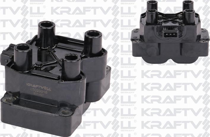 KRAFTVOLL GERMANY 05020016 - Катушка зажигания autospares.lv