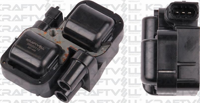 KRAFTVOLL GERMANY 05020112 - Катушка зажигания autospares.lv