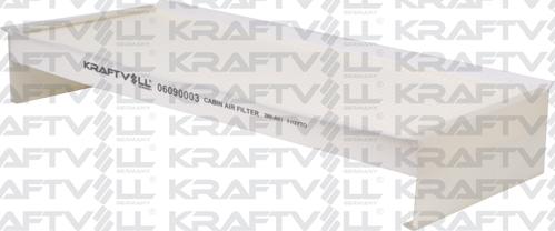 KRAFTVOLL GERMANY 06090003 - Фильтр воздуха в салоне autospares.lv