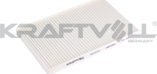 KRAFTVOLL GERMANY 06040042 - Фильтр воздуха в салоне autospares.lv