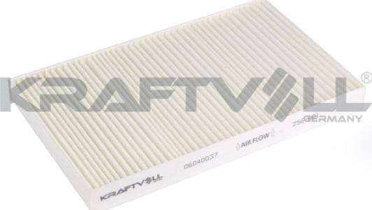 KRAFTVOLL GERMANY 06040037 - Фильтр воздуха в салоне autospares.lv