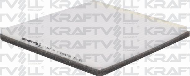 KRAFTVOLL GERMANY 06040149 - Фильтр воздуха в салоне autospares.lv