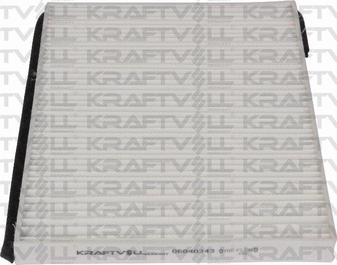 KRAFTVOLL GERMANY 06040343 - Фильтр воздуха в салоне autospares.lv