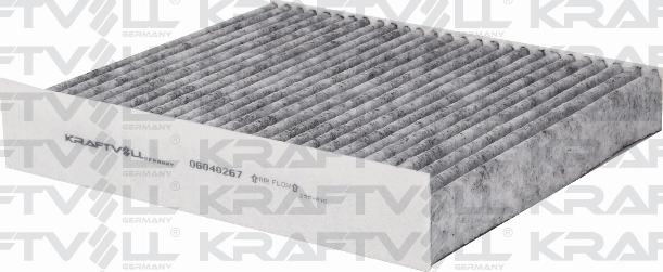 KRAFTVOLL GERMANY 06040267 - Фильтр воздуха в салоне autospares.lv