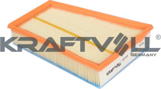 KRAFTVOLL GERMANY 06010038 - Воздушный фильтр, двигатель autospares.lv