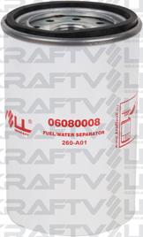 KRAFTVOLL GERMANY 06080008 - Топливный фильтр autospares.lv