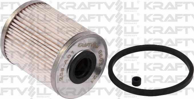 KRAFTVOLL GERMANY 06030021 - Топливный фильтр autospares.lv