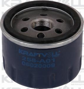 KRAFTVOLL GERMANY 06020009 - Масляный фильтр autospares.lv