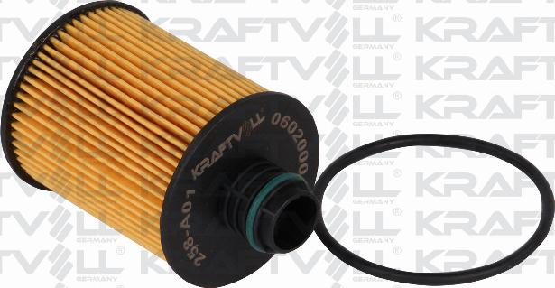 KRAFTVOLL GERMANY 06020004 - Масляный фильтр autospares.lv