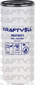 KRAFTVOLL GERMANY 06070021 - Масляный фильтр autospares.lv