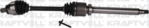 KRAFTVOLL GERMANY 01010153 - Приводной вал autospares.lv