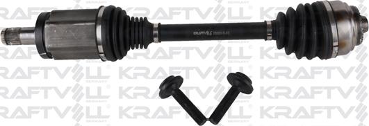 KRAFTVOLL GERMANY 01010314 - Приводной вал autospares.lv