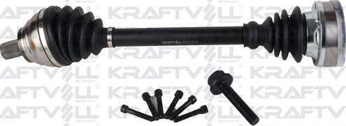 KRAFTVOLL GERMANY 01010312 - Приводной вал autospares.lv