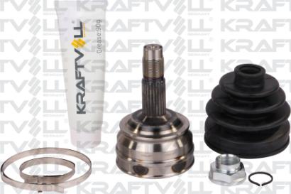 KRAFTVOLL GERMANY 01020042 - Шарнирный комплект, ШРУС, приводной вал autospares.lv