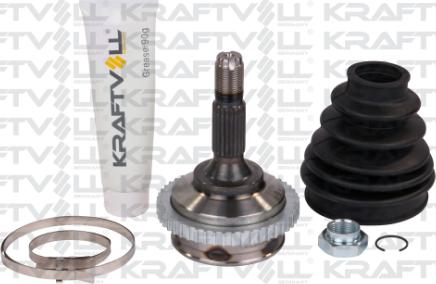 KRAFTVOLL GERMANY 01020066 - Шарнирный комплект, ШРУС, приводной вал autospares.lv