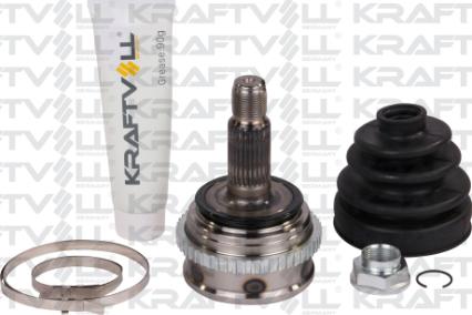 KRAFTVOLL GERMANY 01020068 - Шарнирный комплект, ШРУС, приводной вал autospares.lv