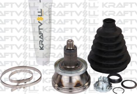 KRAFTVOLL GERMANY 01020021 - Шарнирный комплект, ШРУС, приводной вал autospares.lv