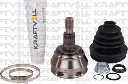 KRAFTVOLL GERMANY 01020023 - Шарнирный комплект, ШРУС, приводной вал autospares.lv