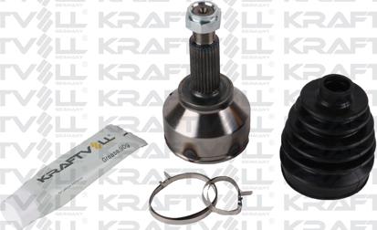 KRAFTVOLL GERMANY 01020199 - Шарнирный комплект, ШРУС, приводной вал autospares.lv