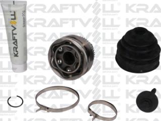 KRAFTVOLL GERMANY 01020162 - Шарнирный комплект, ШРУС, приводной вал autospares.lv