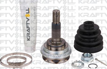 KRAFTVOLL GERMANY 01020100 - Шарнирный комплект, ШРУС, приводной вал autospares.lv