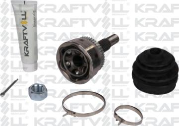 KRAFTVOLL GERMANY 01020138 - Шарнирный комплект, ШРУС, приводной вал autospares.lv