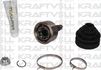 KRAFTVOLL GERMANY 01020125 - Шарнирный комплект, ШРУС, приводной вал autospares.lv