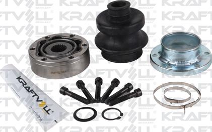 KRAFTVOLL GERMANY 01020219 - Шарнирный комплект, ШРУС, приводной вал autospares.lv