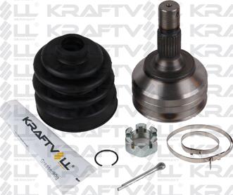 KRAFTVOLL GERMANY 01020214 - Шарнирный комплект, ШРУС, приводной вал autospares.lv