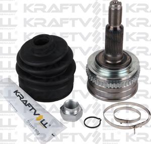 KRAFTVOLL GERMANY 01020210 - Шарнирный комплект, ШРУС, приводной вал autospares.lv