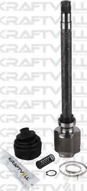 KRAFTVOLL GERMANY 01020217 - Приводной вал autospares.lv