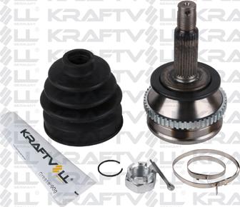 KRAFTVOLL GERMANY 01020234 - Шарнирный комплект, ШРУС, приводной вал autospares.lv