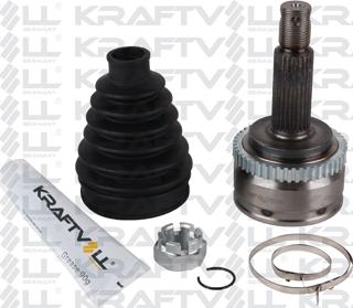 KRAFTVOLL GERMANY 01020235 - Шарнирный комплект, ШРУС, приводной вал autospares.lv