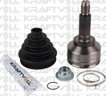 KRAFTVOLL GERMANY 01020237 - Шарнирный комплект, ШРУС, приводной вал autospares.lv