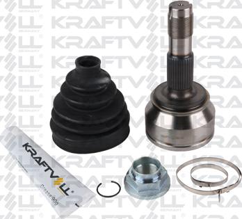 KRAFTVOLL GERMANY 01020223 - Шарнирный комплект, ШРУС, приводной вал autospares.lv