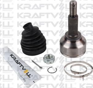 KRAFTVOLL GERMANY 01020227 - Шарнирный комплект, ШРУС, приводной вал autospares.lv