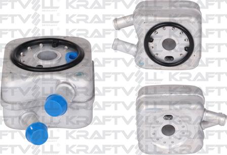 KRAFTVOLL GERMANY 08090003 - Масляный радиатор, двигательное масло autospares.lv