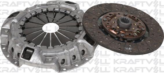 KRAFTVOLL GERMANY 03010069 - Комплект сцепления autospares.lv