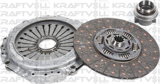 KRAFTVOLL GERMANY 03010102 - Комплект сцепления autospares.lv