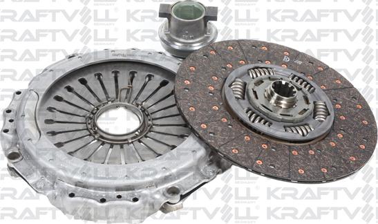 KRAFTVOLL GERMANY 03010107 - Комплект сцепления autospares.lv