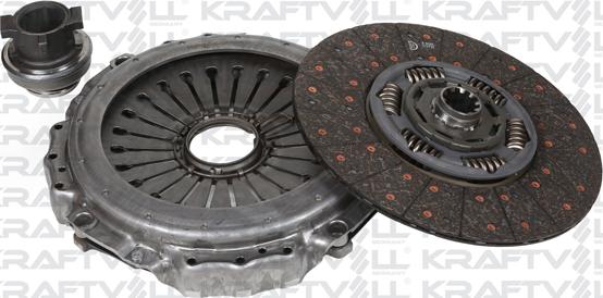 KRAFTVOLL GERMANY 03010117 - Комплект сцепления autospares.lv