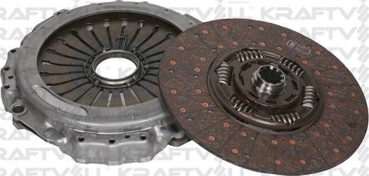 KRAFTVOLL GERMANY 03010136 - Комплект сцепления autospares.lv